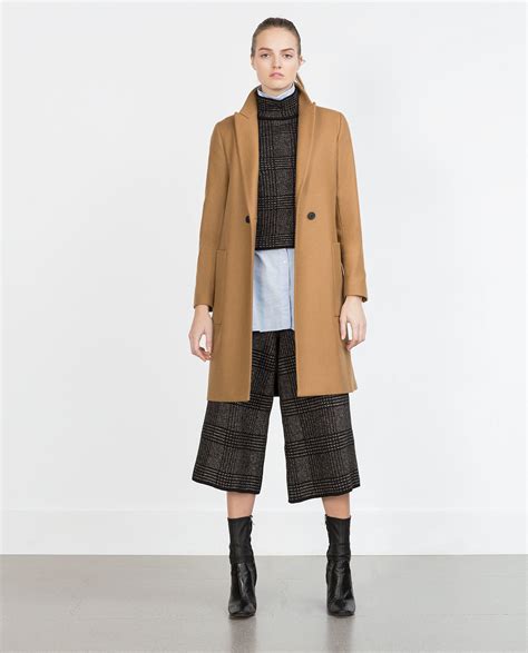 zara wool coat.